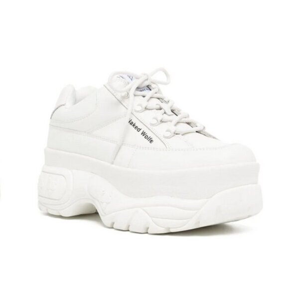 NAKED WOLFE  Sporty platform lace-up sneakers - Picture 3 of 17